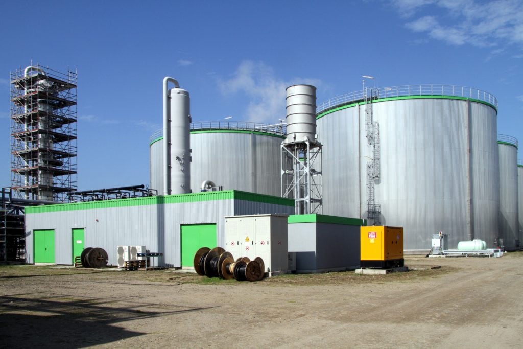 Verbio Biogas-Produktion