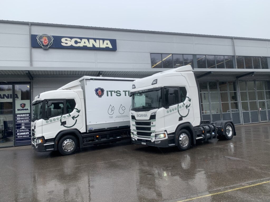 Scania CNG-Demo-Trucks