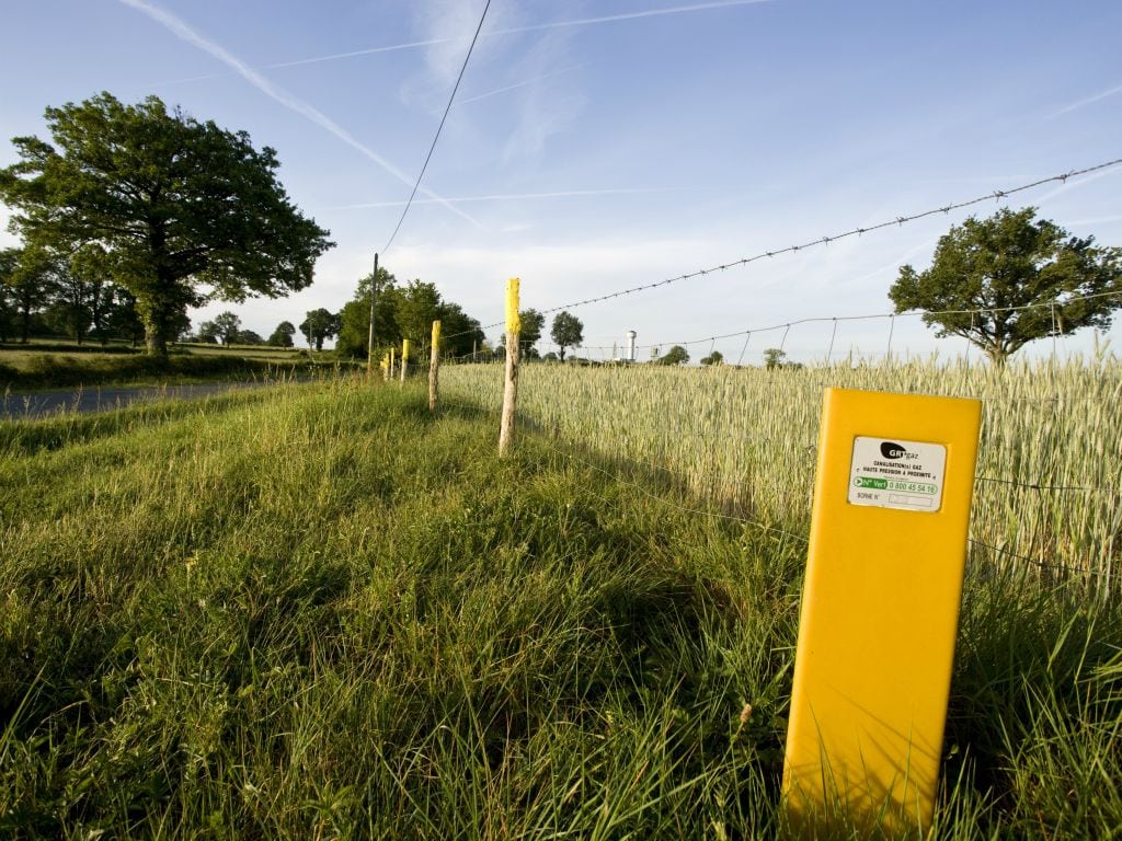 Natural gas marker France - GIE