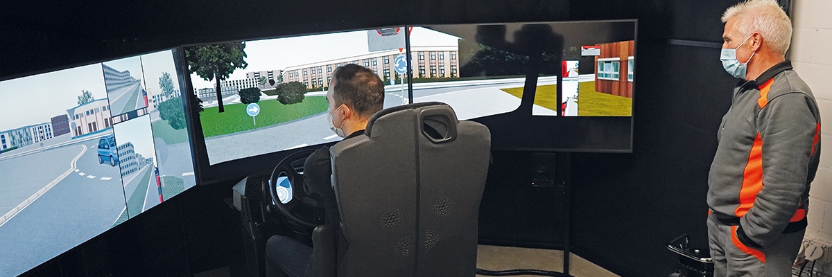 Mehr Effizienz dank LKW-Simulator