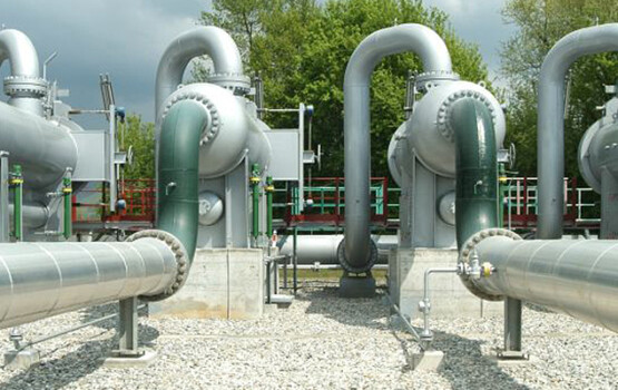 Natural gas pipeline transmission - Station Wallbach - GIE