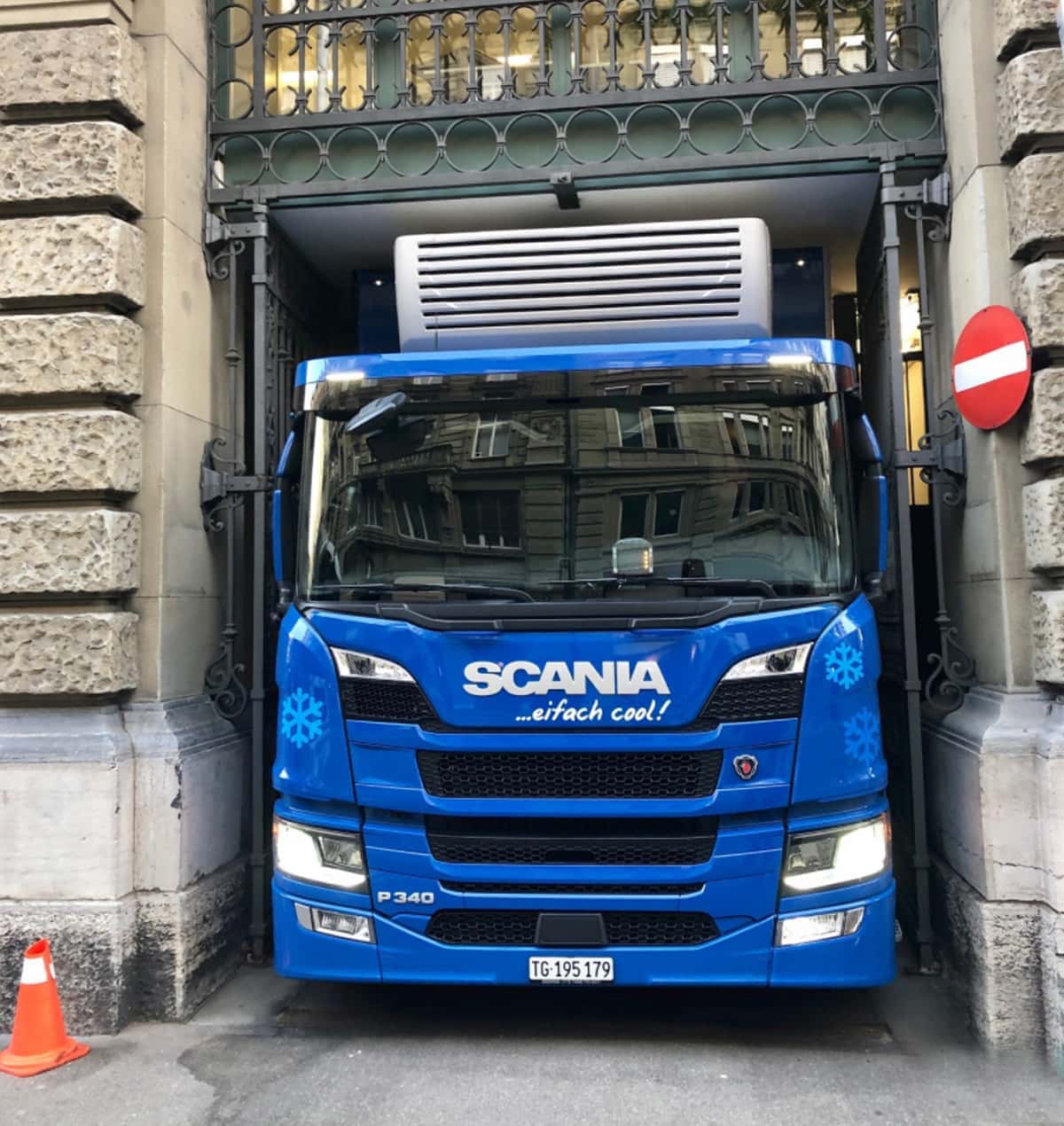 Lidl Zürich Thurtrans Scania